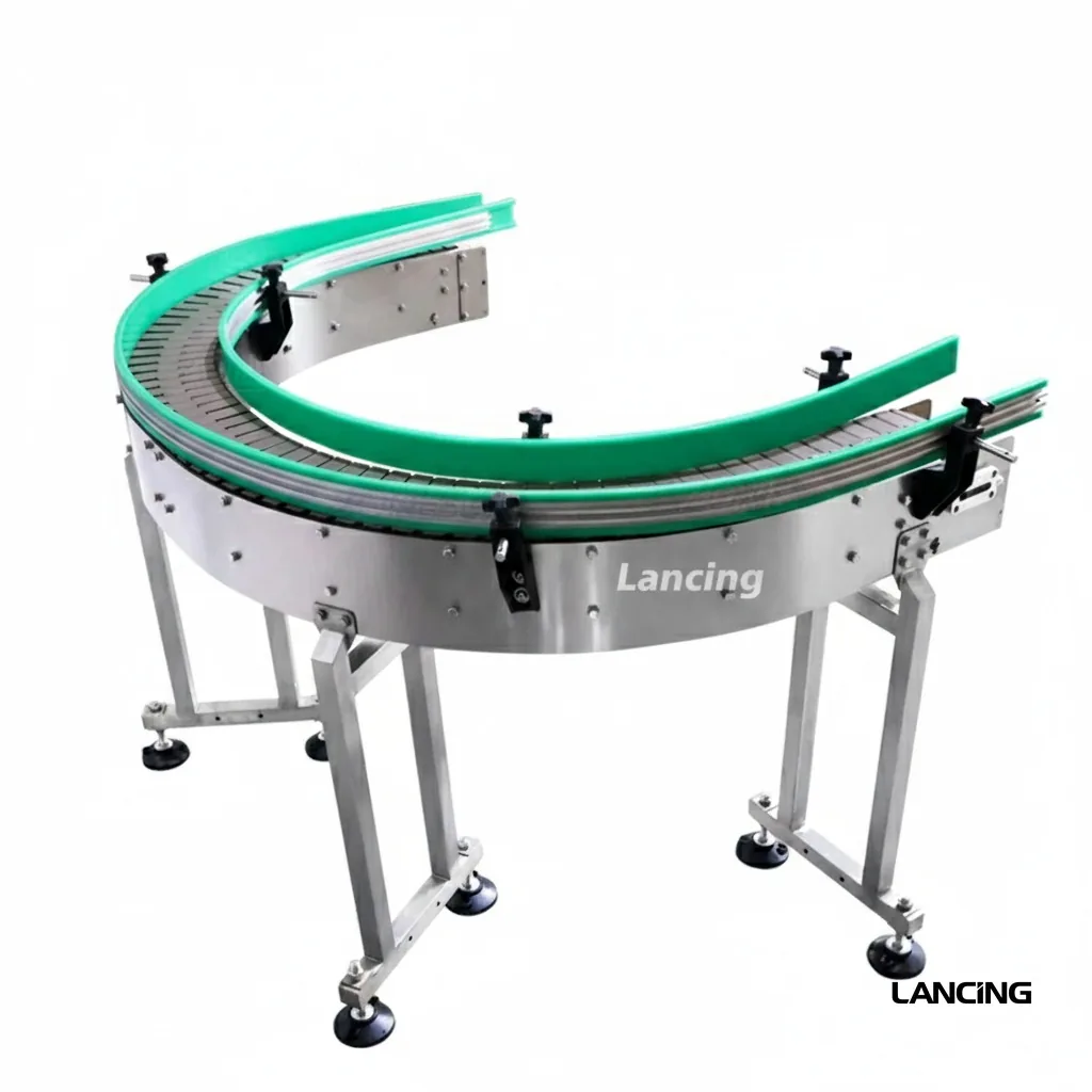 Slat chain conveyor system